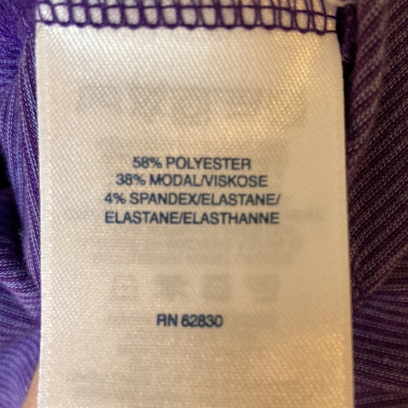 Lands’ End Medium lightweight Purple Hoodie - Picture 4 of 4